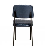 SCAUN ALBASTRU VINTAGE NELLY - imagine 2