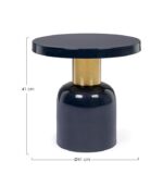 MASUȚĂ DE CAFEA NALIMA BLU D41 - imagine 2