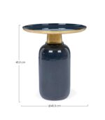 MASUȚĂ DE CAFEA NALIMA BLU D40,5 - imagine 2