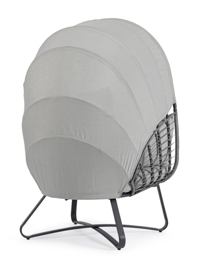 Fotoliu ELDON cu pernă Bizzotto