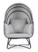 Fotoliu ELDON cu pernă Bizzotto