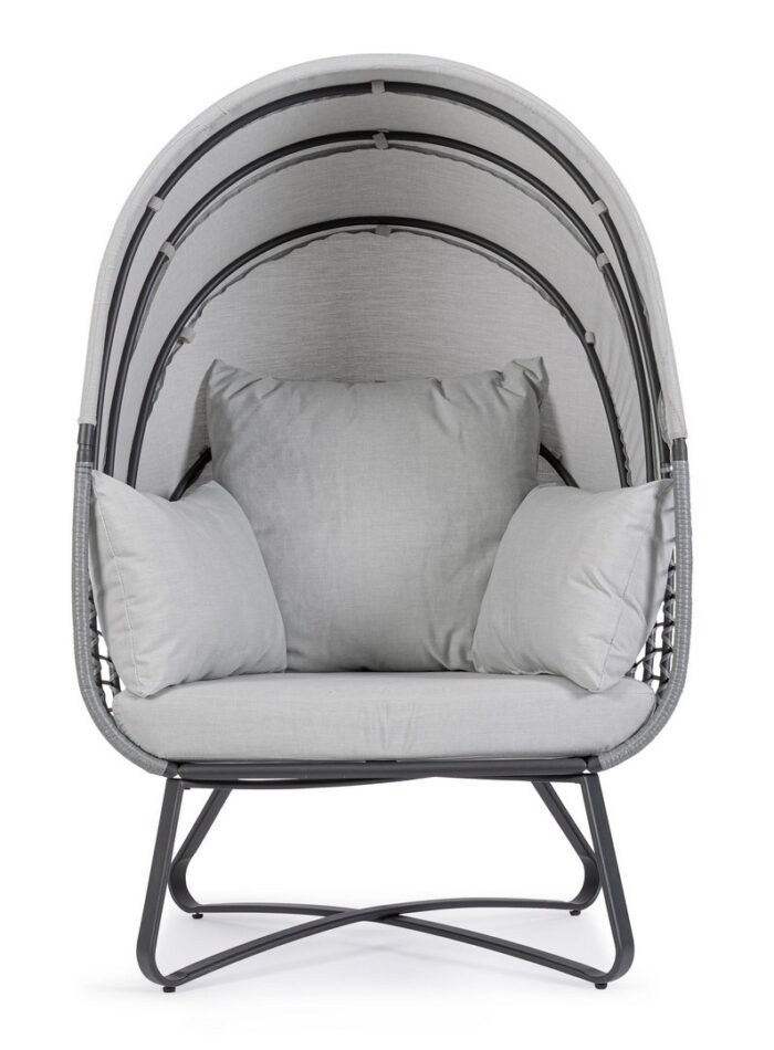 Fotoliu ELDON cu pernă Bizzotto