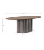 MASĂ OVALĂ RAWLING - imagine 3