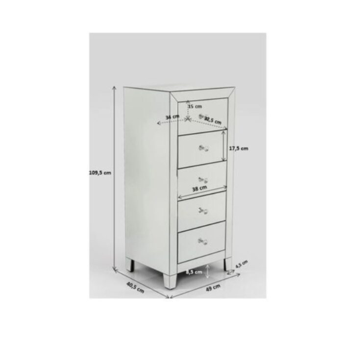 COMODĂ ÎNALTĂ LUXURY - imagine 4