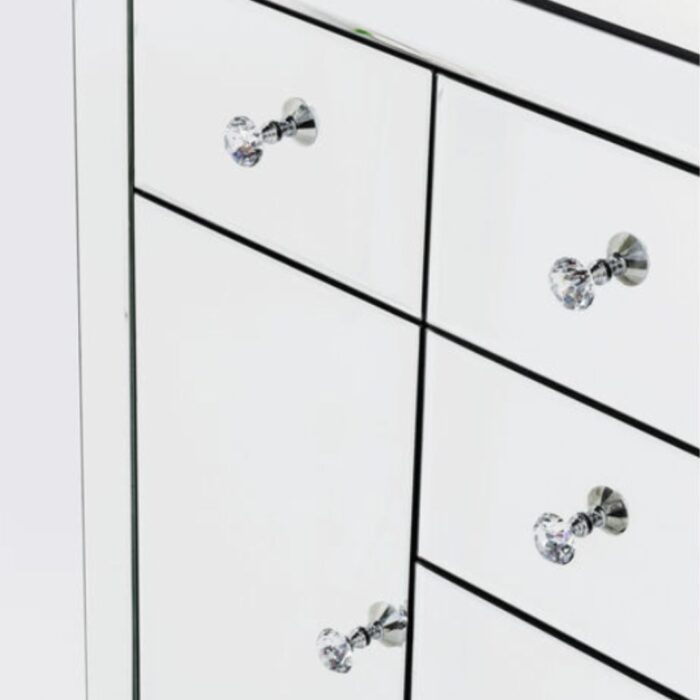 COMODĂ LUXURY 2 UȘI ȘI 6 SERTARE - imagine 6