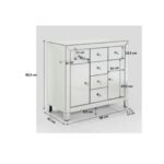 COMODĂ LUXURY 2 UȘI ȘI 6 SERTARE - imagine 8