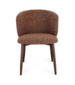 SCAUN AMALIA TERRACOTTA - imagine 4