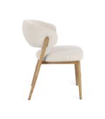 SCAUN CASSANDRA BEIGE - imagine 3