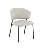 SCAUN PRISCA NERO/ROCK