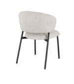 SCAUN PRISCA NERO/ROCK - imagine 3