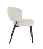 SCAUN PRISCA NERO/SAND - imagine 3