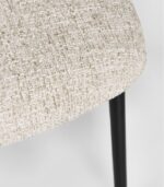 SCAUN PRISCA NERO/SAND - imagine 7