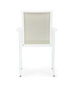 SCAUN KONNOR ALB - imagine 3