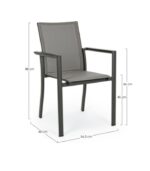 SCAUN KONNOR ANTRACITE - imagine 4