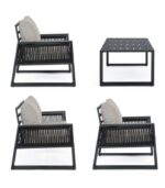 SET CAPTIVA ANTRACITE - imagine 6