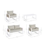 SET CAPTIVA ALB - imagine 3