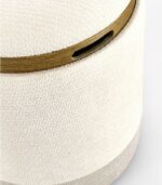 POUF DEVA GRI DESCHIS - imagine 4