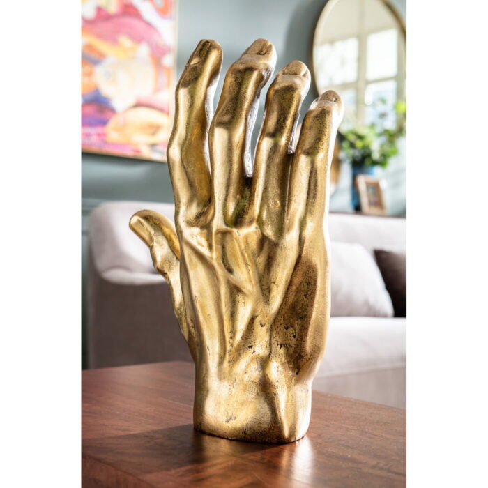Decoratiune Mano Auriu