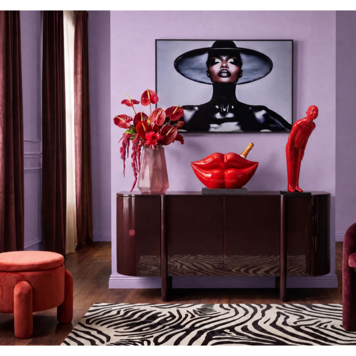 Figurină decorativă Welcome Guest roșu Small