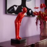 Figurină decorativă Welcome Guest roșu Small