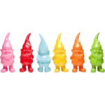 Obiect decorativ Gnome Multicolor 11 cm, sortiment, diverse culori
