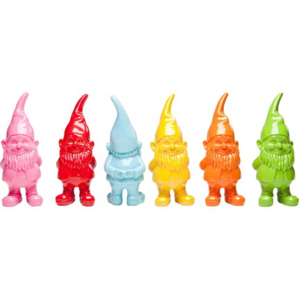Obiect decorativ Gnome Multicolor 11 cm, sortiment, diverse culori