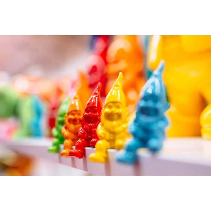 Obiect decorativ Gnome Multicolor 11 cm, sortiment, diverse culori
