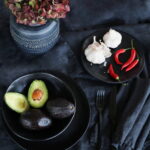 Farfurie Organic Negru Ø20cm