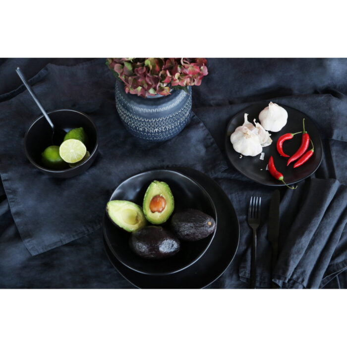 Farfurie Organic Negru Ø20cm