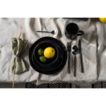 Farfurie Organic Negru Ø20cm