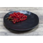 Farfurie Organic Negru Ø20cm
