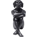Figurina Decorativa Gangster Dog Negru