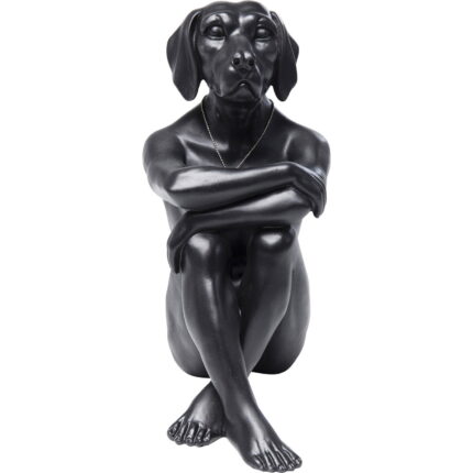 Figurina Decorativa Gangster Dog Negru