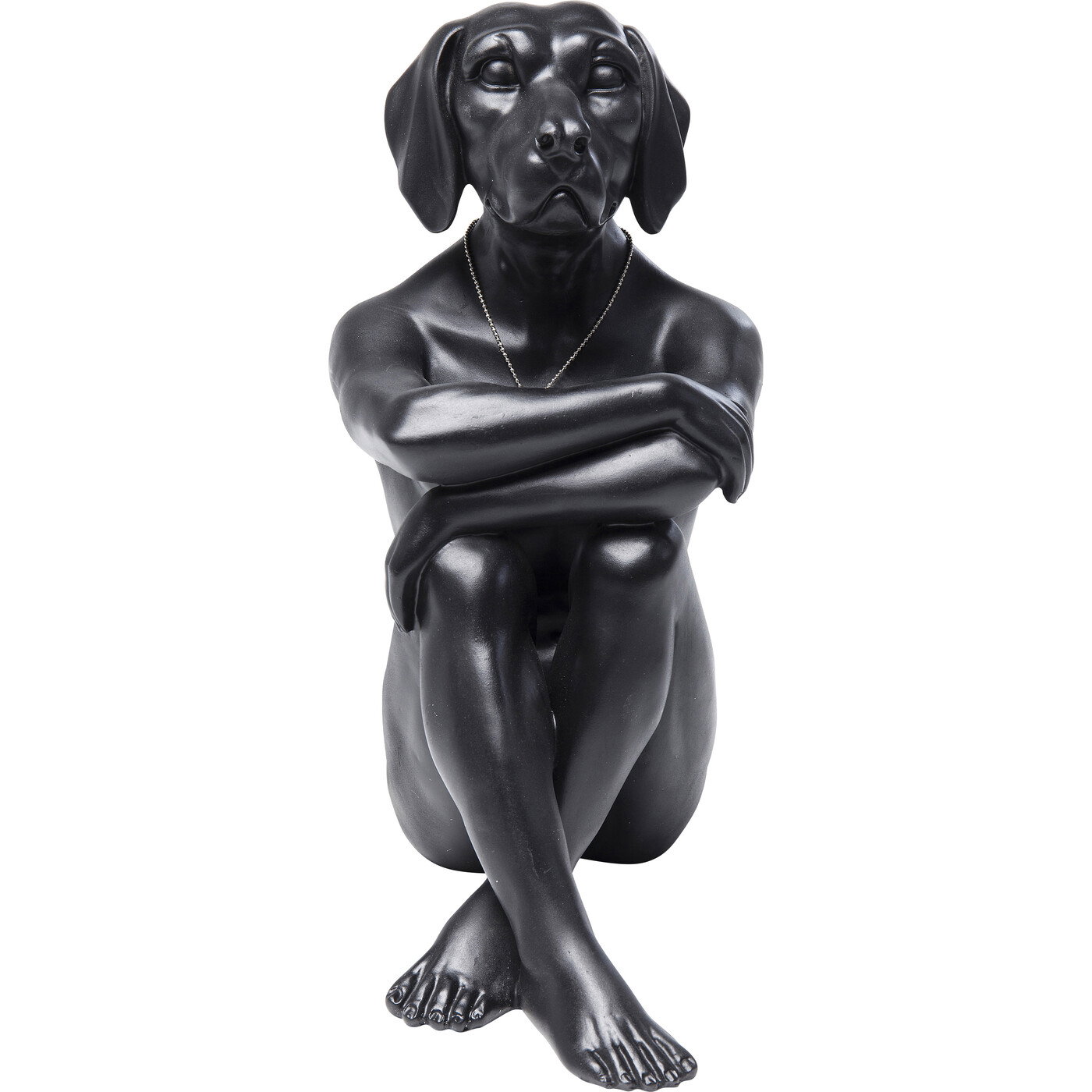 ©_ Figurina Decorativa Gangster Dog Negru