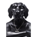 Figurina Decorativa Gangster Dog Negru