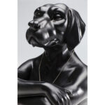 Figurina Decorativa Gangster Dog Negru