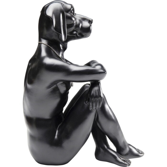 Figurina Decorativa Gangster Dog Negru