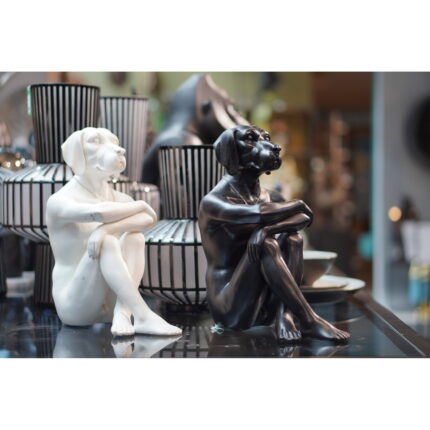 Figurina Decorativa Gangster Dog Negru