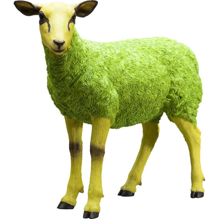 Figurina Decorativa Sheep Colore Verde