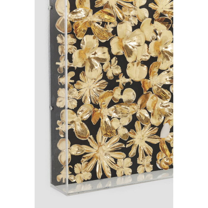 Rama auriu Flower 120x120cm