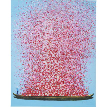 Tablou Touched Flower Boat 100x80cm