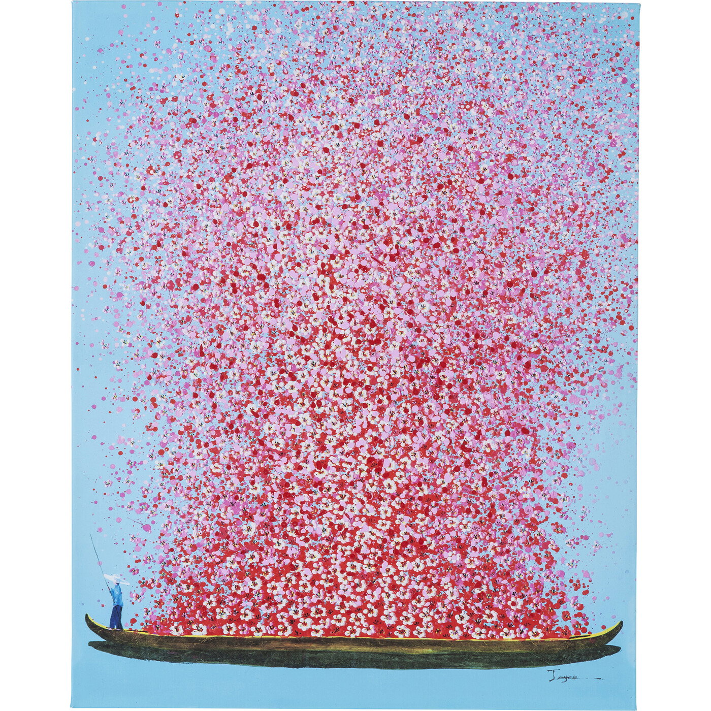 ©_ Tablou Touched Flower Boat 100x80cm