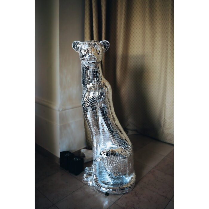 Figurina Decorativa Pantera Mosaik Welcome