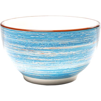 BOL SWIRL ALBASTRU Ø14CM
