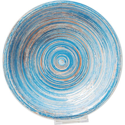 Farfurie Deep Swirl Albastru Ø21cm