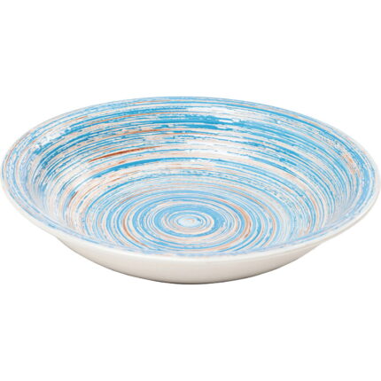 Farfurie Deep Swirl Albastru Ø21cm