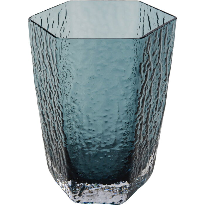 Pahar apă Cascata albastru (set 6 buc.)