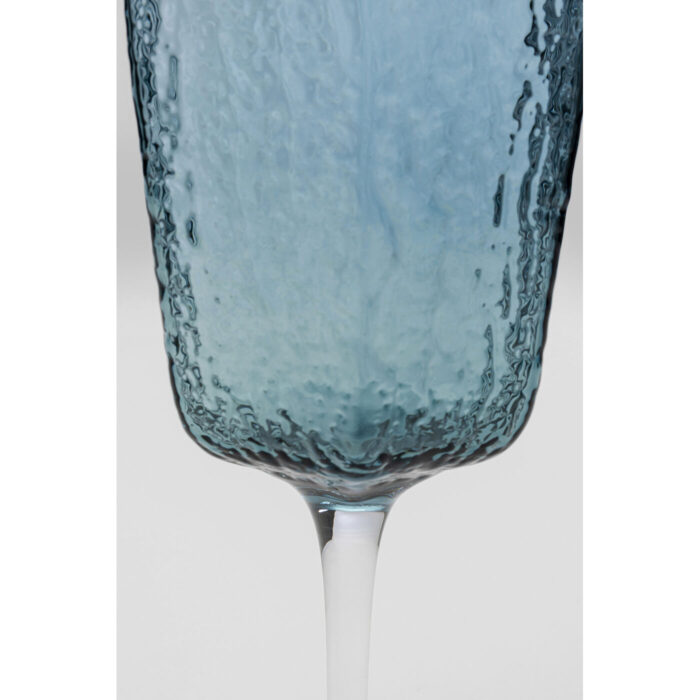Pahar vin roșu Cascata albastru (set 6 buc.)