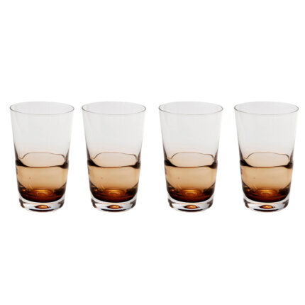 Pahar Mimi chihlimbar 14 cm (set 4 buc.)