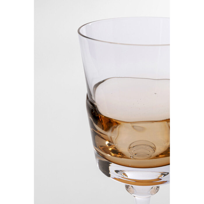 Pahar vin roșu Mimi chihlimbar 21 cm (set 4 buc.)